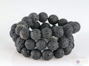 Brahmatells LAVA Round Beaded Bracelet – Embrace Earthy Elegance - BrahmatellsStore