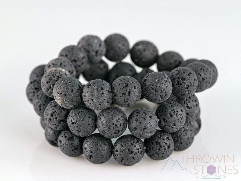 Brahmatells LAVA Round Beaded Bracelet – Embrace Earthy Elegance - BrahmatellsStore