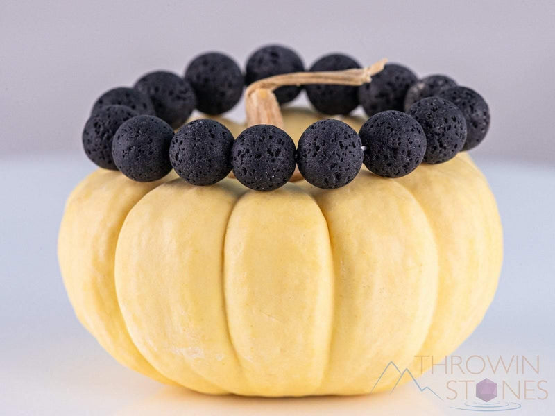 Brahmatells LAVA Round Beaded Bracelet – Embrace Earthy Elegance - BrahmatellsStore