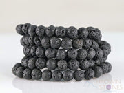 Brahmatells LAVA Round Beaded Bracelet – Embrace Earthy Elegance - BrahmatellsStore