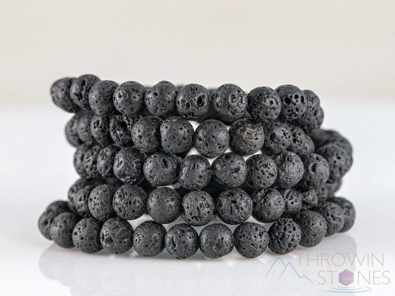 Brahmatells LAVA Round Beaded Bracelet – Embrace Earthy Elegance - BrahmatellsStore