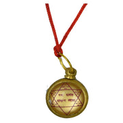 Brahmatells' Mahalaxmi Brass Locket: Uniting Prosperity with Spiritual Elegance - BrahmatellsStore