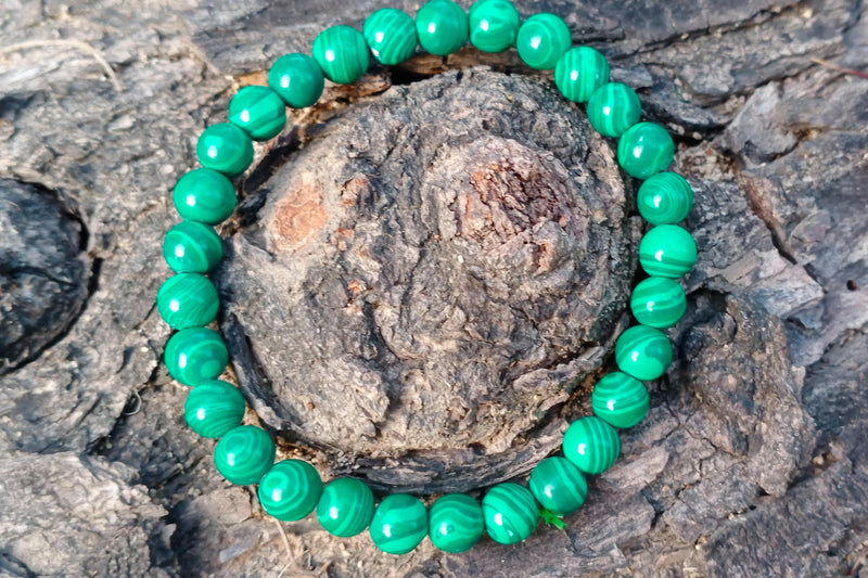 Brahmatells Malachite Bracelet – Embrace Transformation & Natural Beauty - BrahmatellsStore