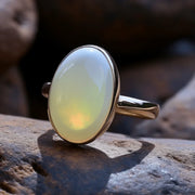 Brahmatells Milk Opal Australian (Doodhiya Patthar): Elegance in White - BrahmatellsStore