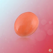 Brahmatells Premium Red Coral Oval-Natural: Harmonize Your Life with Astrological Gem - BrahmatellsStore