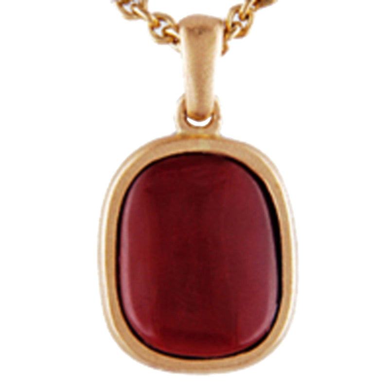 Brahmatells Premium Red Coral Wine-Red Pendant: Astrological Elegance Redefined - BrahmatellsStore