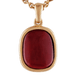Brahmatells Premium Red Coral Wine-Red Pendant: Astrological Elegance Redefined - BrahmatellsStore