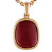Brahmatells Premium Red Coral Wine-Red Pendant: Astrological Elegance Redefined - BrahmatellsStore