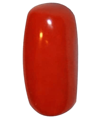 Brahmatells Red Coral Capsule-Apple-Red: Mars-Infused Gemstone for Empowerment - BrahmatellsStore
