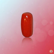 Brahmatells Red Coral Capsule-Apple-Red: Mars-Infused Gemstone for Empowerment - BrahmatellsStore
