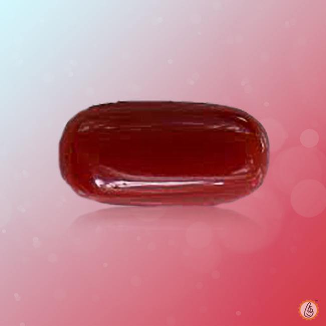 Brahmatells Red Coral Capsule-Blood-Red: Mars-Inspired Gemstone for Resilience - BrahmatellsStore