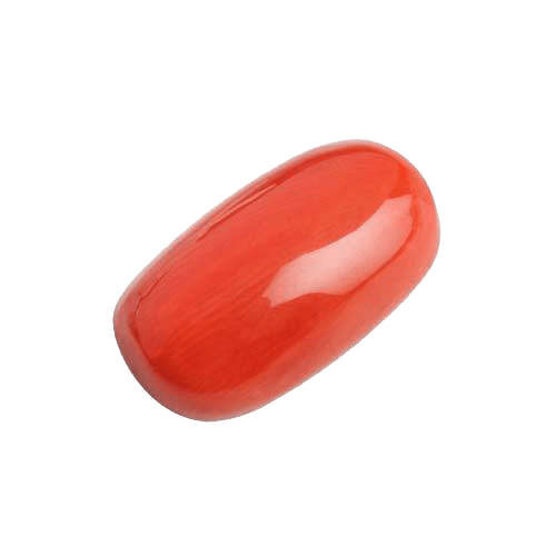 Brahmatells Red Coral Capsule-Crimson-Red: Mars-Aligned Gemstone for Quick Impact - BrahmatellsStore