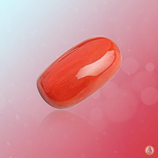 Brahmatells Red Coral Capsule-Crimson-Red: Mars-Aligned Gemstone for Quick Impact - BrahmatellsStore