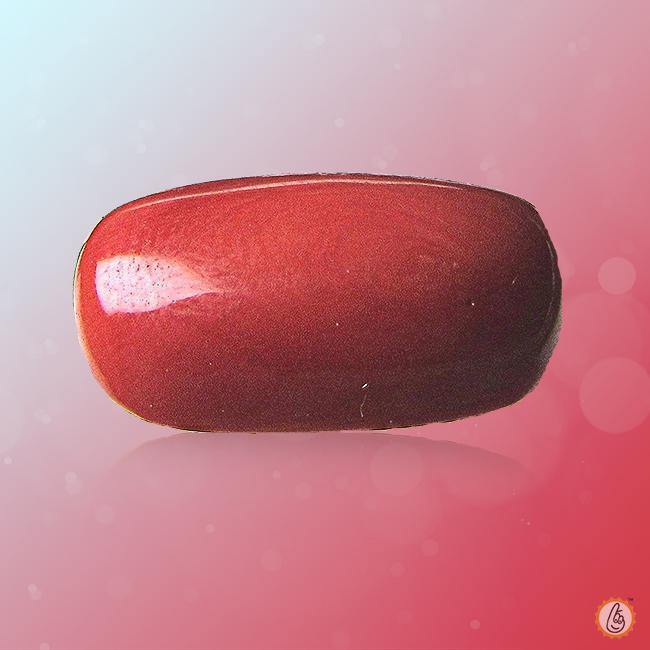 Brahmatells Red Coral Capsule-Rose-Red: Quick-Acting Mars Gemstone - BrahmatellsStore
