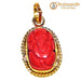 Brahmatells Red Coral Ganesha: Mars-Enhanced Gemstone for Prosperity - BrahmatellsStore