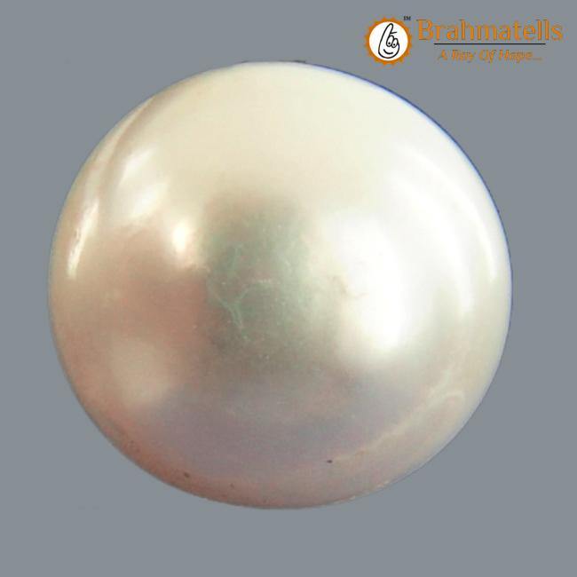Brahmatells South Sea Pearl - Moti: Moon's Soothing Astrological Gemstone - BrahmatellsStore