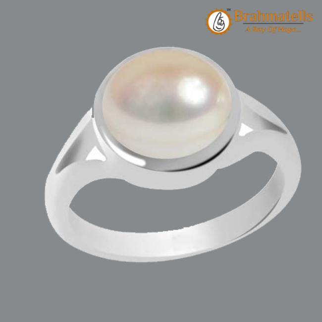 Brahmatells South Sea Pearl - Moti: Moon's Soothing Astrological Gemstone - BrahmatellsStore