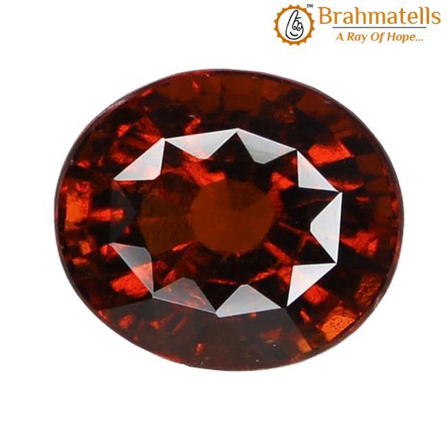 Brahmatells Sri Lankan Hessonite Gomed: Embrace Saturn's Astrological Essence - BrahmatellsStore