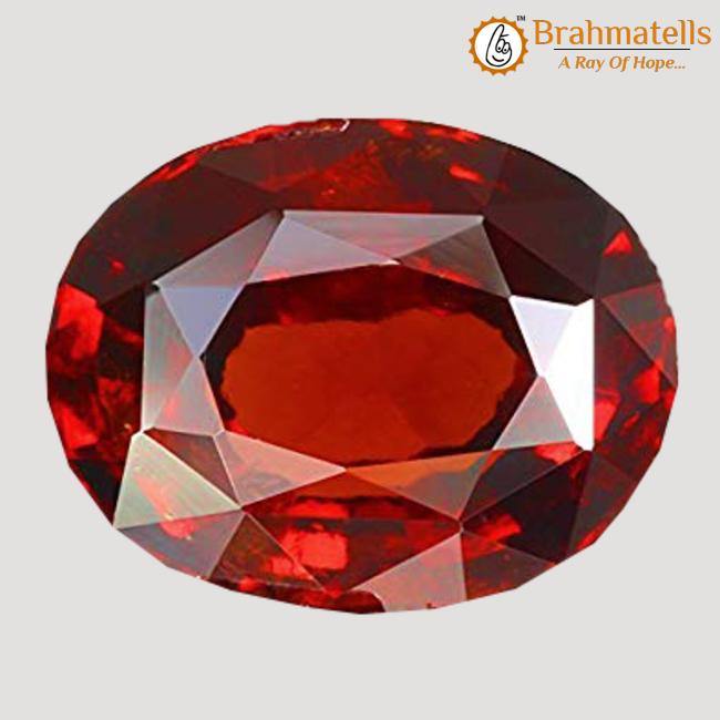 Brahmatells Sri Lankan Hessonite Gomed: Embrace Saturn's Astrological Essence - BrahmatellsStore