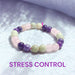 Brahmatells Stress Control Bracelet - Calming Gemstone Jewelry for Mindfulness - BrahmatellsStore