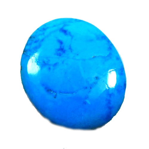 Brahmatells Turquoise Deep-Dodger-Blue: Jupiter's Gem for Clarity and Success - BrahmatellsStore