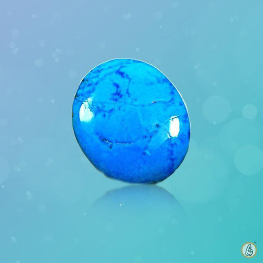 Brahmatells Turquoise Deep-Dodger-Blue: Jupiter's Gem for Clarity and Success - BrahmatellsStore