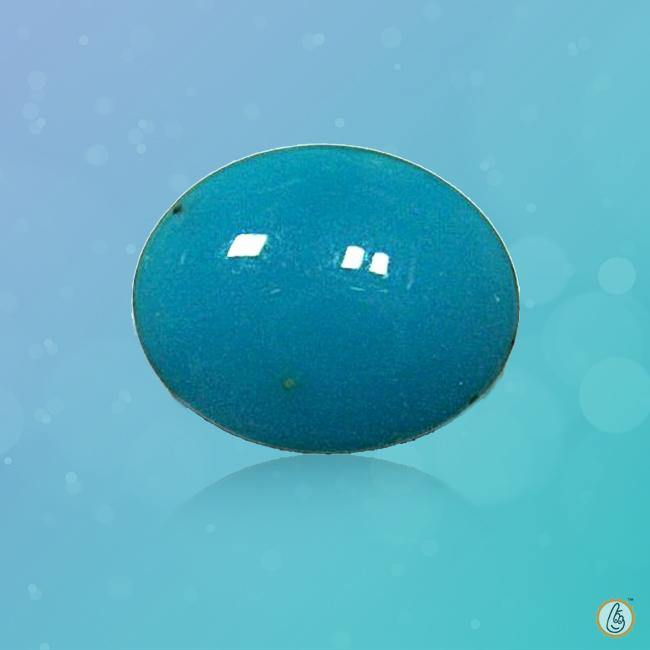 Brahmatells Turquoise Dodger-Blue: Jupiter's Gem for Prosperity and Peace - BrahmatellsStore