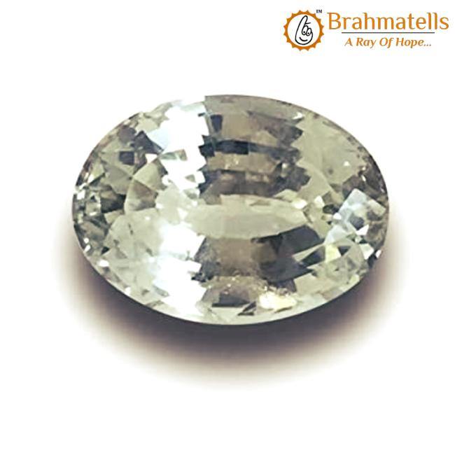 Brahmatells White Sapphire (Australian): A Symbol of Clarity and Success - BrahmatellsStore