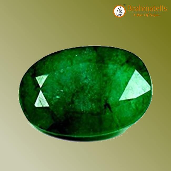 Brahmatells Zambian Emerald - Panna: Unleash Mercury's Astrological Power - BrahmatellsStore
