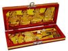 Brass Sri Dhan Laxmi -Kuber Bhandari Yantra (Gold) - BrahmatellsStore