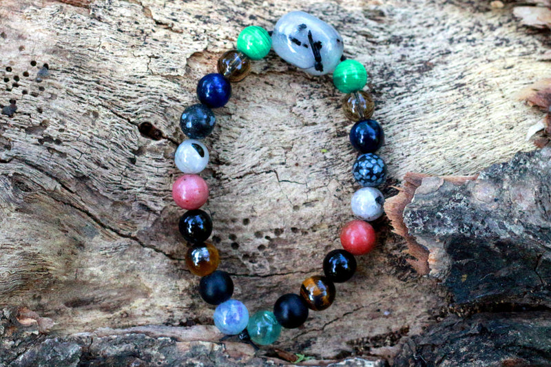 Capricorn Zodiac Crystal Bracelet - Discipline & Ambition | Brahmatells - BrahmatellsStore