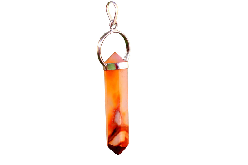 Carnelian Double Side Pendant for Balance & Harmony | Brahmatells - BrahmatellsStore