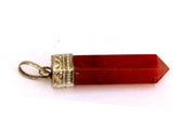 Carnelian Pencil Pendant - BrahmatellsStore