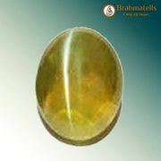 Cat’s Eye Chrysoberyl Stone - Lehsunia for Astrological Balance - BrahmatellsStore