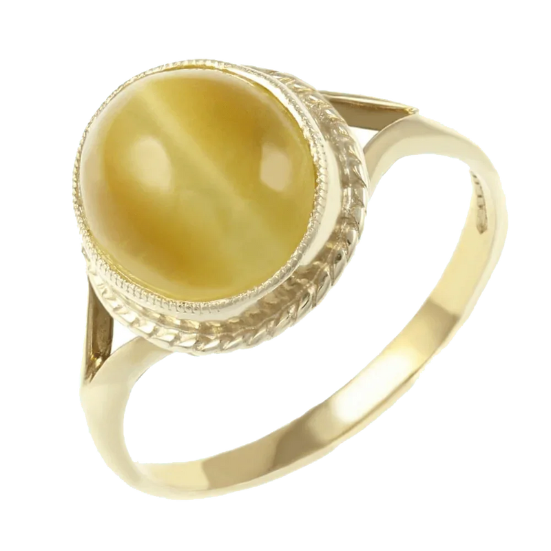 Cats Eye Golden-Beige Gemstone - Ketu's Harmony | Brahmatells - BrahmatellsStore