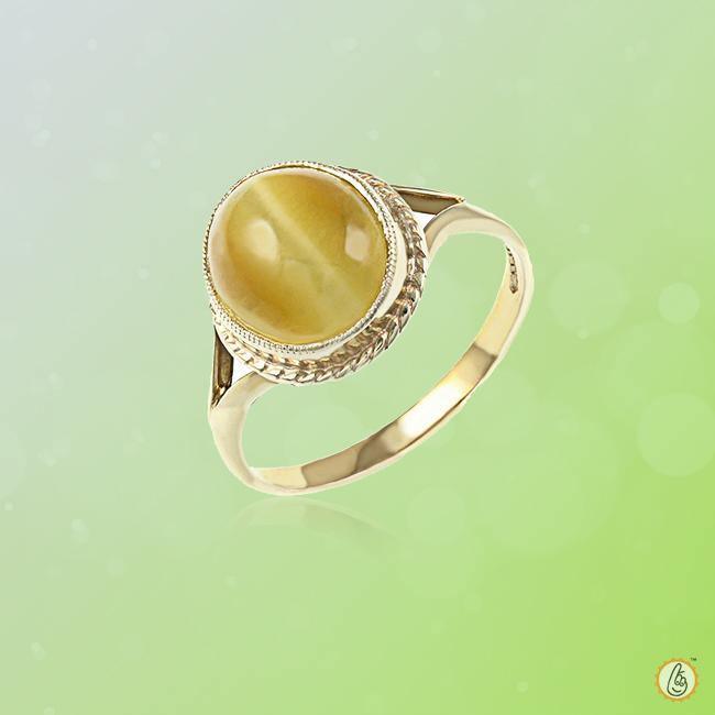 Cats Eye Golden-Beige Gemstone - Ketu's Harmony | Brahmatells - BrahmatellsStore