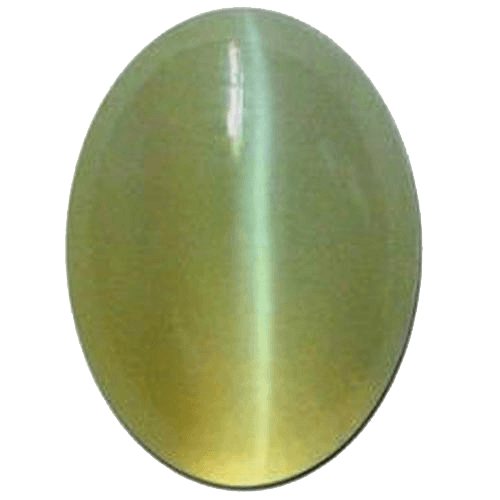 Cats Eye (Lehsunia) Pistachio-Green Gemstone - Brahmatells - BrahmatellsStore