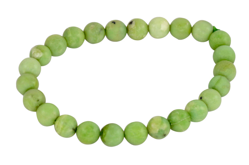 Chrysoprase 8mm Healing Bracelet for Heart & Creativity | Brahmatells - BrahmatellsStore