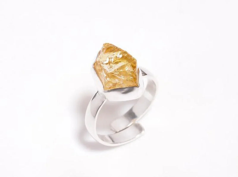 Citrine Adjustable Ring - BrahmatellsStore