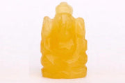 Citrine Ganesha Idol for Prosperity & Obstacle Removal | Brahmatells - BrahmatellsStore