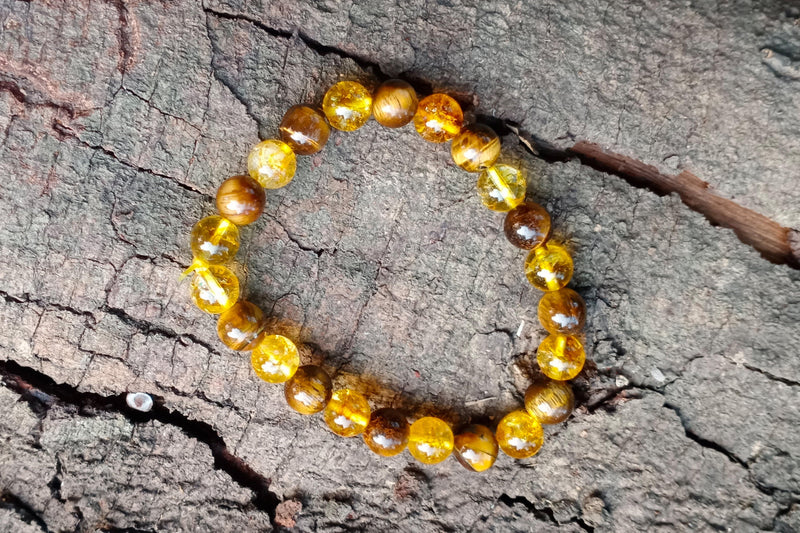 Citrine Tiger Eye Prosperity Bracelet | Brahmatells Astro Collection - BrahmatellsStore
