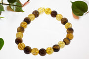 Citrine Tiger Eye Prosperity Bracelet | Brahmatells Astro Collection - BrahmatellsStore