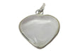 Clear Quartz Crystal Heart Pendant - BrahmatellsStore