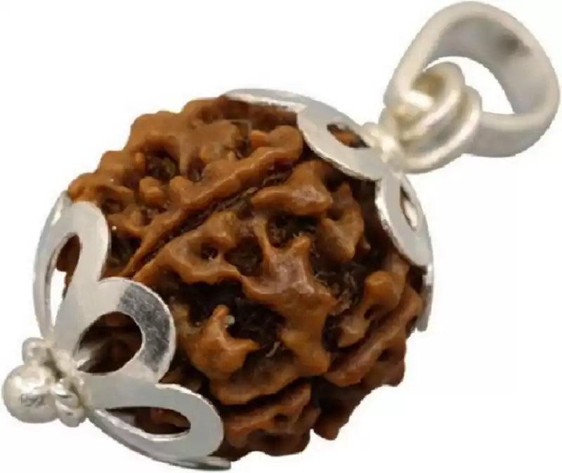Collector 4 Mukhi Rudraksha Pendant - Unleash Brahma's Wisdom | Brahmatells - BrahmatellsStore