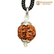 Collector 4 Mukhi Rudraksha Pendant - Unleash Brahma's Wisdom | Brahmatells - BrahmatellsStore
