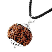 Collector 6 Mukhi Rudraksha Pendant - Wisdom & Eloquence | Brahmatells - BrahmatellsStore