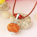 Collector 7 Mukhi Rudraksha Pendant - Prosperity & Health Blessings | Brahmatells - BrahmatellsStore