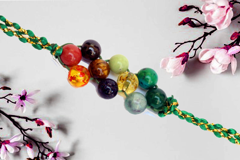 Crystal Band For Positive Energy and Thinking - BrahmatellsStore