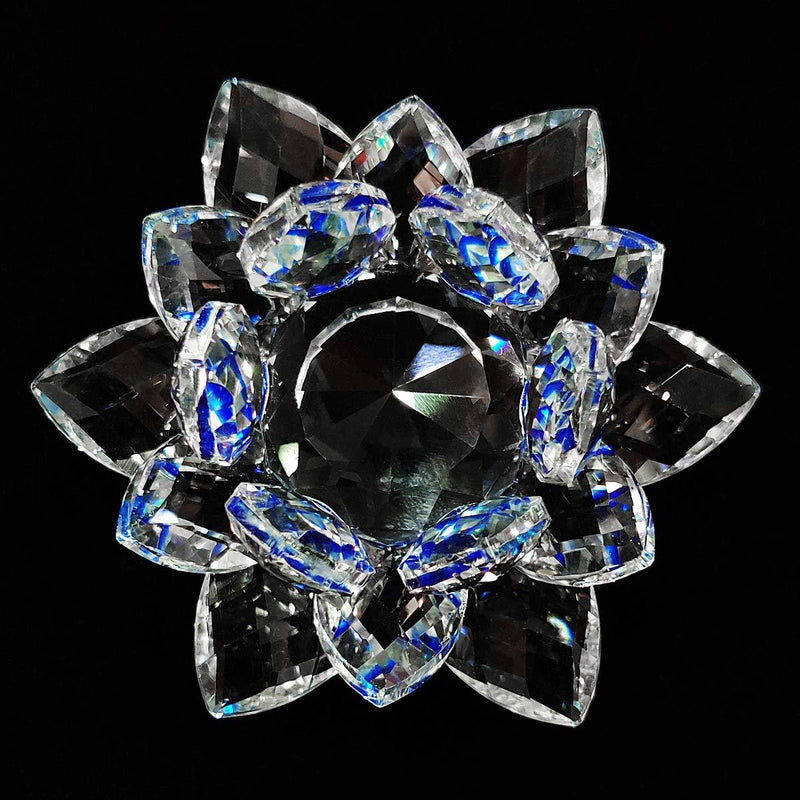 Crystal Lotus Flower - Vastu & Reiki Energized for Prosperity | Brahmatells - BrahmatellsStore