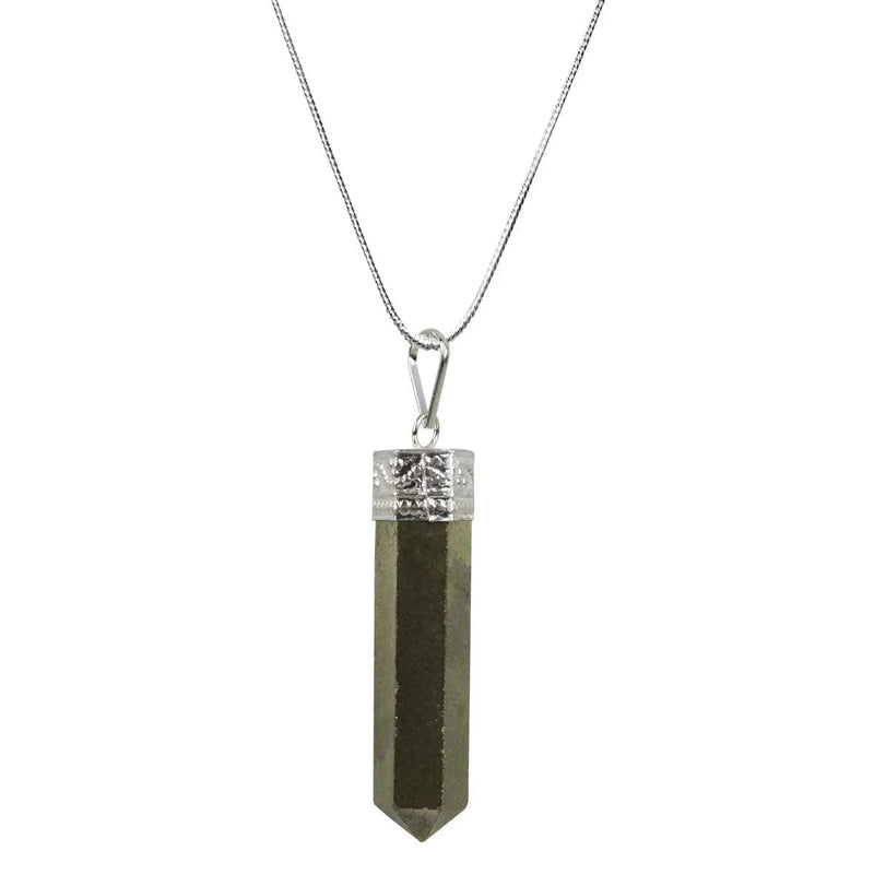 Crystal Pendant Pencil Shape - BrahmatellsStore